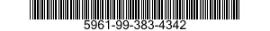 5961-99-383-4342 TRANSISTOR 5961993834342 993834342