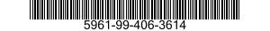 5961-99-406-3614 SEMICONDUCTOR DEVICE,DIODE 5961994063614 994063614