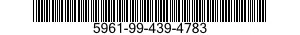 5961-99-439-4783 SEMICONDUCTOR DEVICE,DIODE 5961994394783 994394783