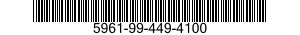 5961-99-449-4100 TRANSISTOR 5961994494100 994494100