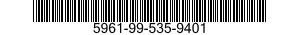5961-99-535-9401 TRANSISTOR 5961995359401 995359401