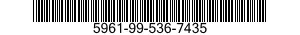 5961-99-536-7435 SEMICONDUCTOR DEVICE,DIODE 5961995367435 995367435