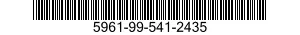 5961-99-541-2435 TRANSISTOR 5961995412435 995412435