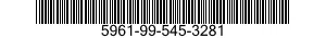 5961-99-545-3281 RECTIFIER,SEMICONDUCTOR DEVICE 5961995453281 995453281