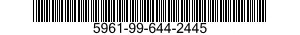 5961-99-644-2445 SEMICONDUCTOR DEVICE 5961996442445 996442445