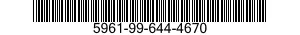 5961-99-644-4670 SEMICONDUCTOR DEVIC 5961996444670 996444670