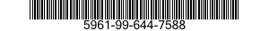 5961-99-644-7588 TRANSISTOR 5961996447588 996447588