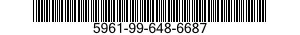 5961-99-648-6687 SEMICONDUCTOR DEVICE 5961996486687 996486687