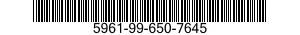 5961-99-650-7645 TRANSISTOR 5961996507645 996507645