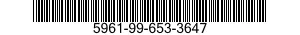 5961-99-653-3647 SEMICONDUCTOR DEVICE,DIODE 5961996533647 996533647