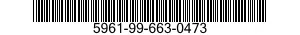 5961-99-663-0473 LIGHT EMITTING DIODE 5961996630473 996630473