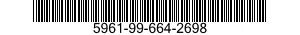 5961-99-664-2698 SEMICONDUCTOR DEVICE,DIODE 5961996642698 996642698