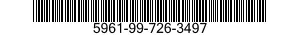 5961-99-726-3497 SEMICONDUCTOR DEVICE 5961997263497 997263497