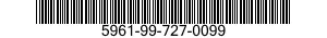 5961-99-727-0099 LIGHT EMITTING DIODE 5961997270099 997270099