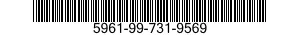 5961-99-731-9569 SEMICONDUCTOR DEVICE,DIODE 5961997319569 997319569