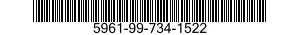 5961-99-734-1522 LIGHT EMITTING DIODE 5961997341522 997341522