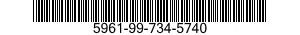 5961-99-734-5740 DIODE,MATCHED PAIR 5961997345740 997345740
