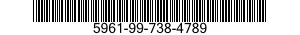 5961-99-738-4789 SEMICONDUCTOR DEVICE 5961997384789 997384789