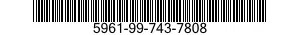 5961-99-743-7808  5961997437808 997437808
