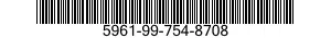 5961-99-754-8708 SEMICONDUCTOR DEVICE 5961997548708 997548708