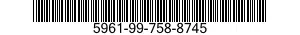 5961-99-758-8745 SEMICONDUCTOR DEVICE,DIODE 5961997588745 997588745
