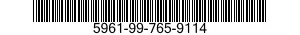 5961-99-765-9114 SEMICONDUCTOR DEVICE,DIODE 5961997659114 997659114