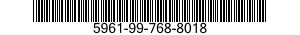 5961-99-768-8018 TRANSISTOR 5961997688018 997688018