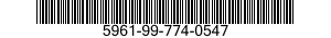 5961-99-774-0547  5961997740547 997740547
