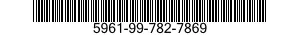 5961-99-782-7869 SEMICONDUCTOR DEVICE,DIODE 5961997827869 997827869
