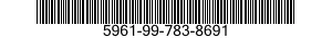 5961-99-783-8691 SEMICONDUCTOR DEVICE,DIODE 5961997838691 997838691