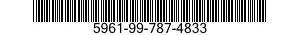 5961-99-787-4833 SEMICONDUCTOR DEVICE ASSEMBLY,PHOTO 5961997874833 997874833