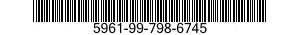 5961-99-798-6745 MOUNTING PAD,ELECTRICAL-ELECTRONIC COMPONENT 5961997986745 997986745