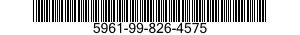 5961-99-826-4575 SEMICONDUCTOR DEVICE,DIODE 5961998264575 998264575