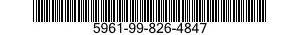 5961-99-826-4847 SEMICONDUCTOR DEVICE,DIODE 5961998264847 998264847