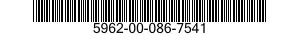 5962-00-086-7541 MICROCIRCUIT,DIGITAL 5962000867541 000867541