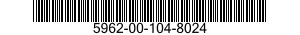 5962-00-104-8024 MICROCIRCUIT,DIGITAL 5962001048024 001048024