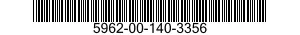 5962-00-140-3356 MICROCIRCUIT,DIGITAL 5962001403356 001403356