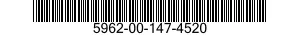 5962-00-147-4520 MICROCIRCUIT,DIGITAL 5962001474520 001474520