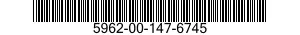 5962-00-147-6745 MICROCIRCUIT,DIGITAL 5962001476745 001476745