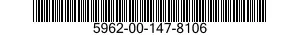 5962-00-147-8106 MICROCIRCUIT,DIGITAL 5962001478106 001478106