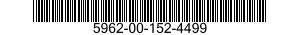 5962-00-152-4499 MICROCIRCUIT,LINEAR 5962001524499 001524499