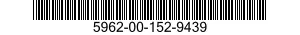 5962-00-152-9439 MICROCIRCUIT,DIGITAL 5962001529439 001529439