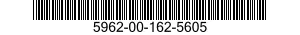 5962-00-162-5605 INTEGRATED CIRCUIT 5962001625605 001625605