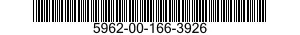 5962-00-166-3926 MICROCIRCUIT,DIGITAL 5962001663926 001663926