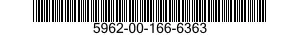 5962-00-166-6363  5962001666363 001666363