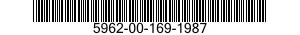 5962-00-169-1987  5962001691987 001691987