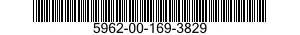 5962-00-169-3829 MICROCIRCUIT,LINEAR 5962001693829 001693829