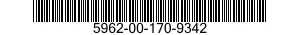 5962-00-170-9342 MICROCIRCUIT,LINEAR 5962001709342 001709342