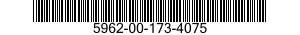 5962-00-173-4075  5962001734075 001734075