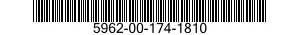 5962-00-174-1810 MICROCIRCUIT,LINEAR 5962001741810 001741810